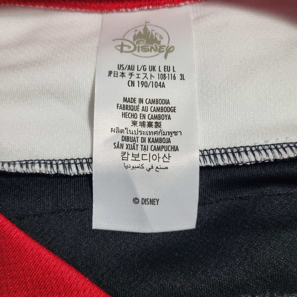 NEW Disney Parks Mickey Mouse Hockey Jersey Adult, LARGE - Picture 6 of 8